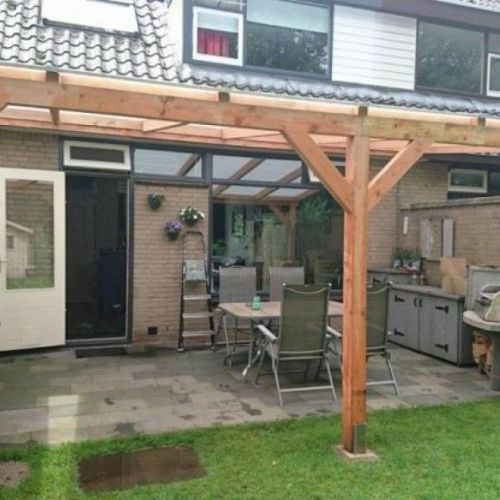 Houten veranda maken?